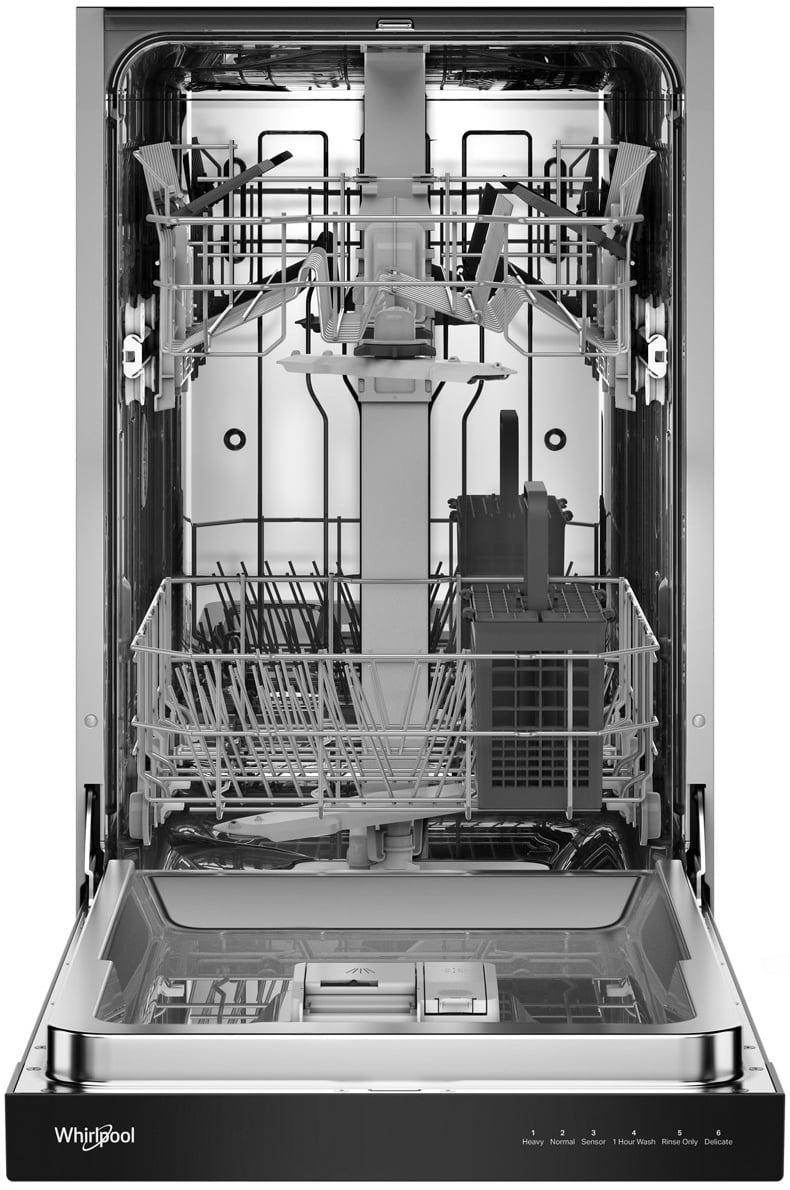 Whirlpool WDFS5118SS with door open