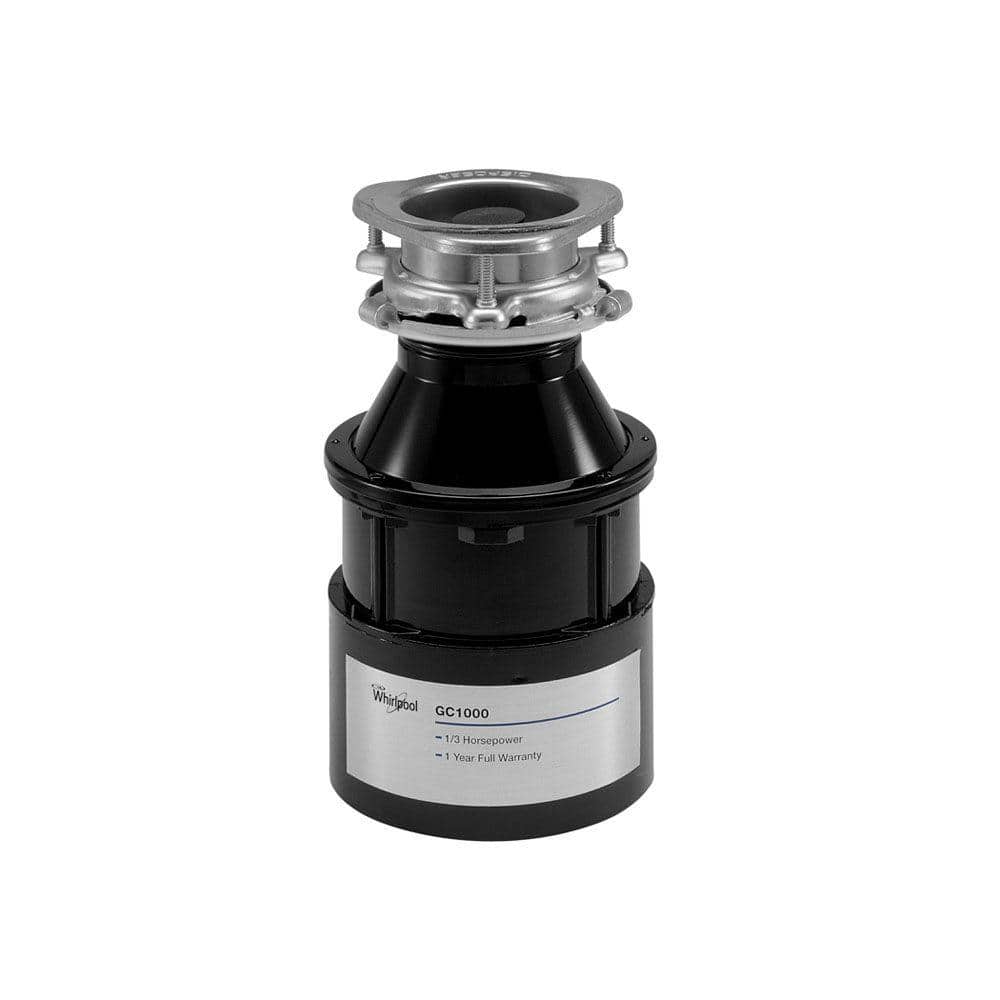 Whirlpool GC1000XE 1/3 HP continuous feed garbage disposal