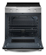 Whirlpool WSES3330TS oven open