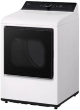 LG DLE8400WE electric dryer drum interior view