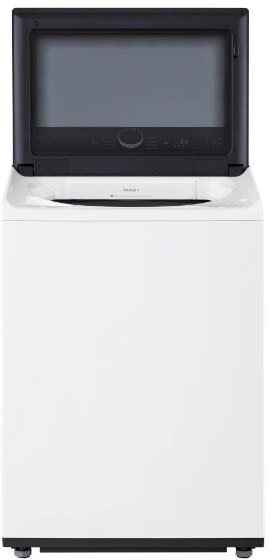 LG WT8400CW Top Load Washer open lid detail