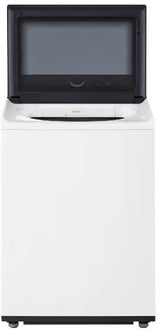 LG WT8400CW Top Load Washer open lid detail