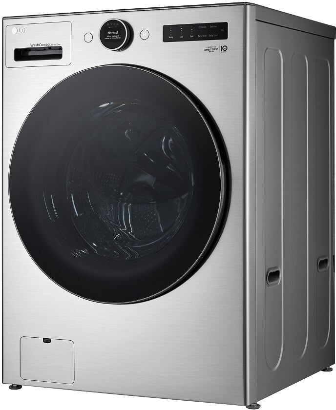 LG WM6998HVA WashCombo angled view