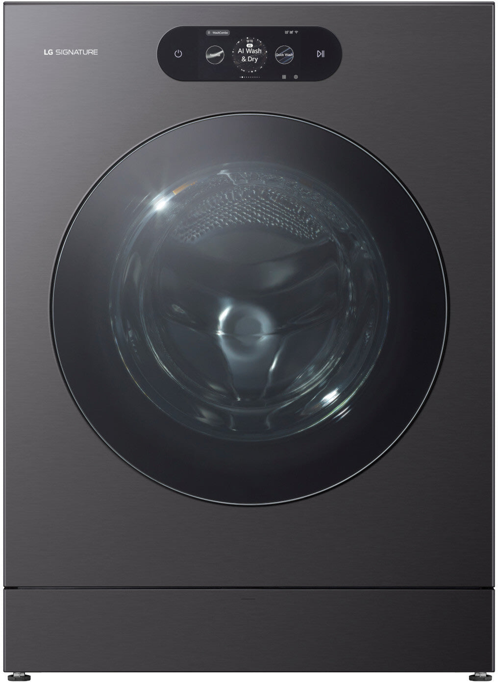 LG SIGNATURE WM9998HBA Washer Dryer Combo front