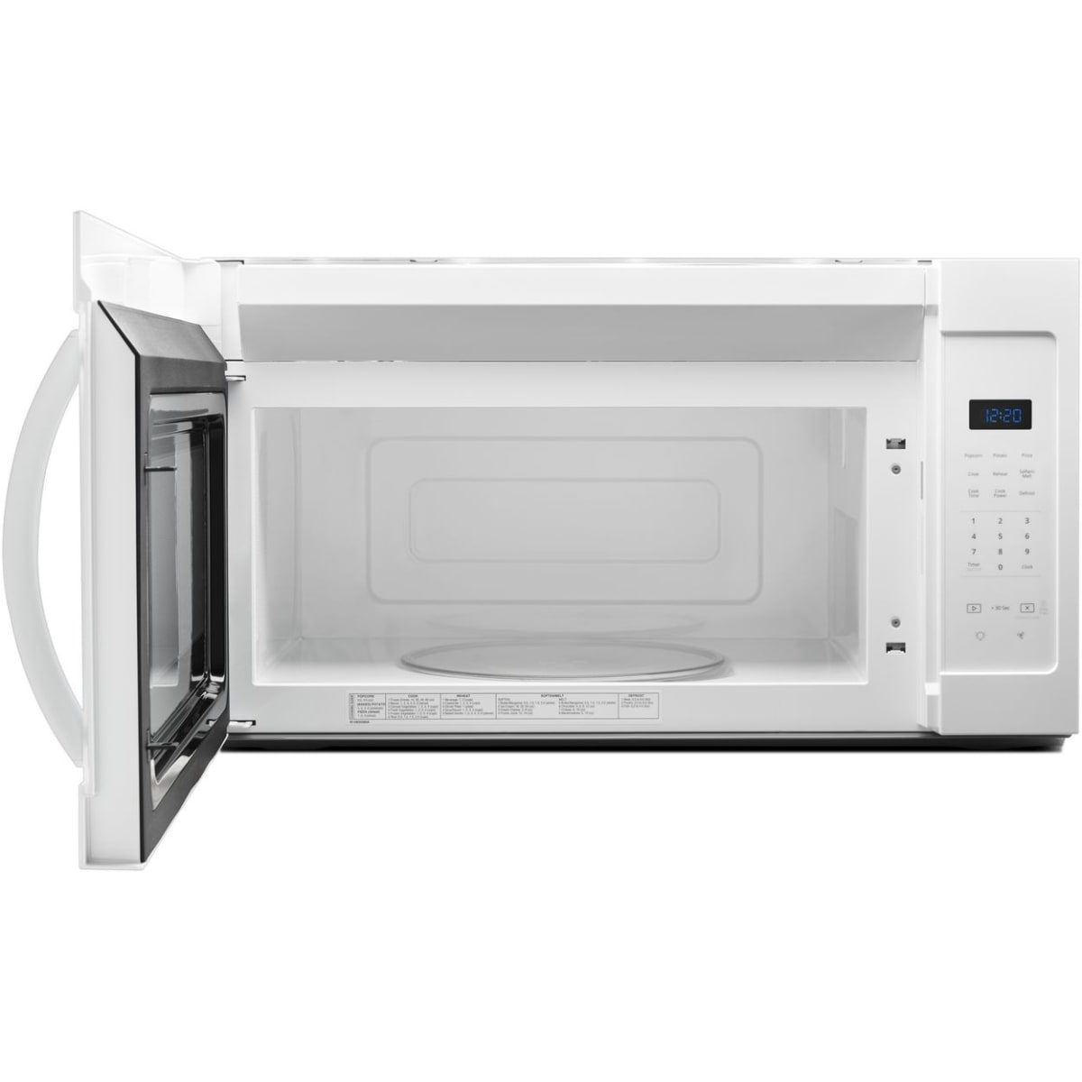 Whirlpool WMH31017HW 1.7 cu. ft. Over-the-Range Microwave in White