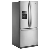 Whirlpool WRF560SEHZ 30" 19.7 cu. ft. French Door Refrigerator in Stainless Steel