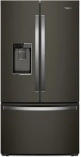 Whirlpool WRFC9636RV black stainless counter-depth French door refrigerator