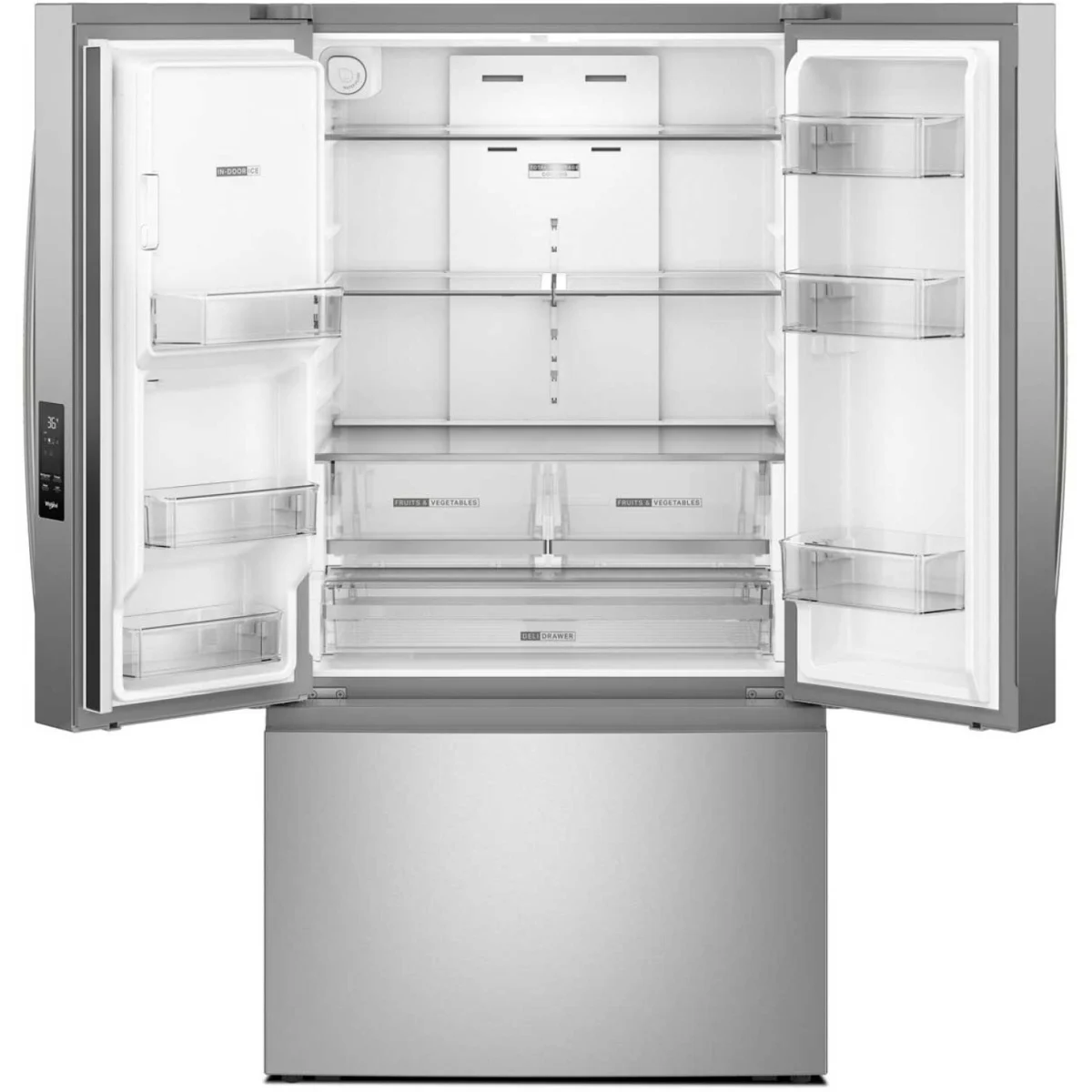 36-Inch French Door Refrigerator with In-Door Water and Ice Maker - 30 cu. ft.