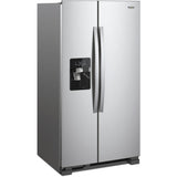 Whirlpool WRS325SDHZ 36" 24.55 cu. ft. Freestanding Side-by-Side Refrigerator in Stainless Steel