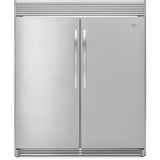 Whirlpool WSR57R18DM 30" 18 cu. ft. Column Refrigerator in Stainless Steel