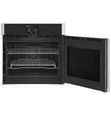 GE Profile PTS700RSZSS single wall oven angled view