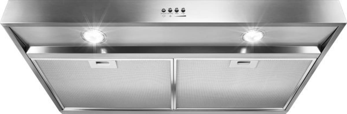 Whirlpool WVU37UC6FS range hood bottom view