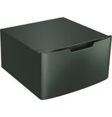 GE Profile GFP1528PWGN laundry pedestal with drawer open