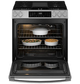 GE 30" Slide-In Front-Control Convection Gas Range with Air Fry – Stainless Steel (GGS600AVFS)
