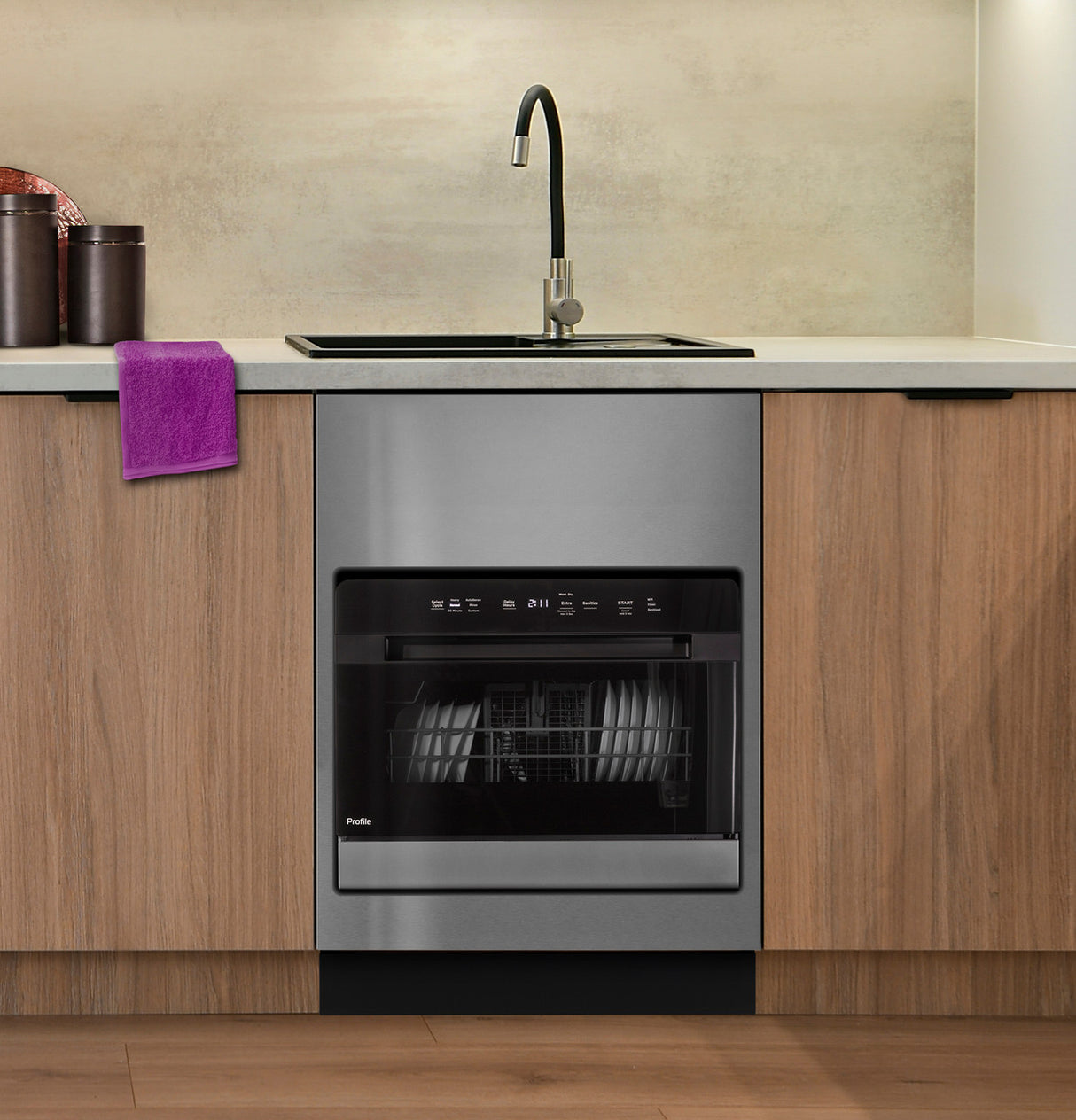 GE Profile PZF560HGWBB countertop installation