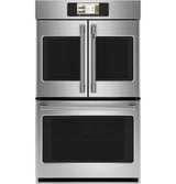 Café CTD90FP2ZS1 30-inch Professional Series smart built-in convection French-door double wall oven in stainless steel