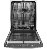 GE GDT670SGVWW - 24 in. Top Control Flush-Mount Dishwasher with 45 dBa Sound Level, 3rd-Rack & Dry Boost - White