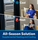 GE AWGP12WWA ENERGY STAR certified heat pump window air conditioner