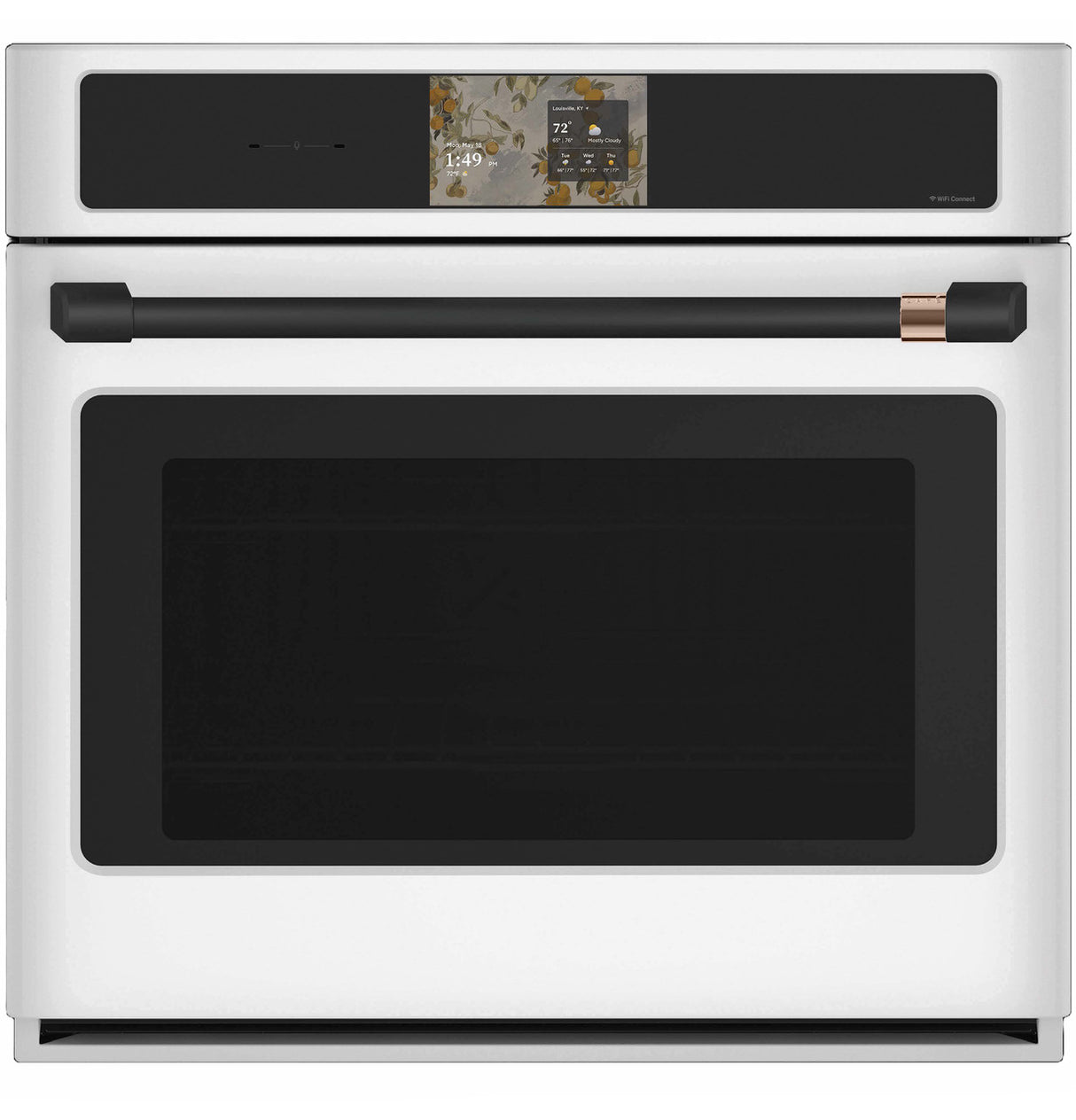 Café CTS90DP4ZW2 matte white single wall oven additional product view