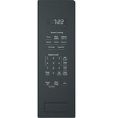 GE Profile PCWK22U1WBB built-in microwave - door open
