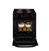 GE JM250DTBB - 27 in. 3 cu. ft. Drop-In Electric Range with Coil Burners - Black