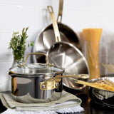 ZLINE CWSETL-ST-10 10 Piece Non-Toxic Stainless Steel Cookware Set