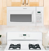 Hotpoint 1.6 Cu. Ft. Over-the-Range Microwave Oven, White - RVM5160DHWW