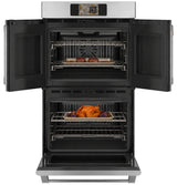 Café CTD90FP2ZS1 French-door double wall oven cooking with True European Convection