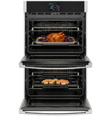 GE Profile PTD9000SZSS double wall oven in-oven camera view